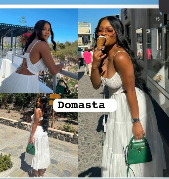 Robe d'été longue fluide