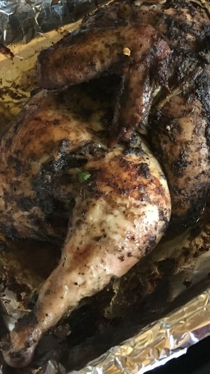 Poulet Entier Braisé