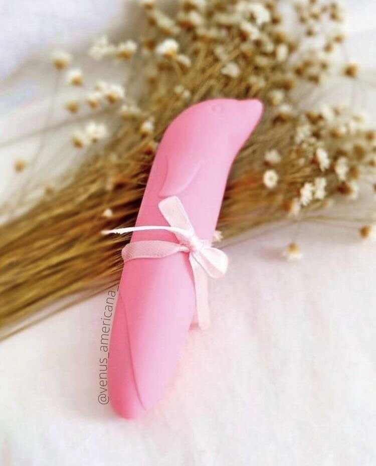 Mini dolphin vibrator