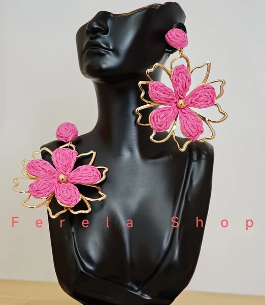 Earrings Fleurs Pendantes