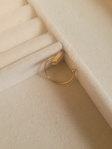 Bague en acier inoxydable