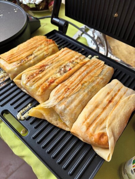 Crêpes viande hachée/poulet(4)