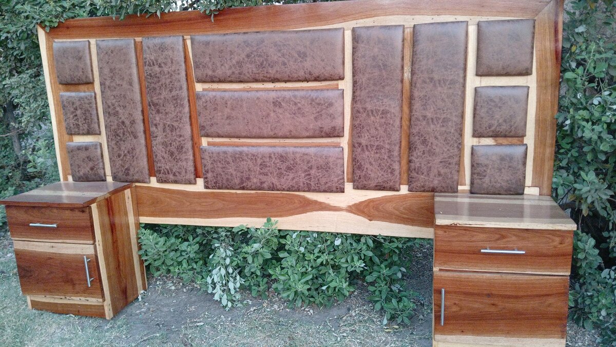 Brown quality headboard