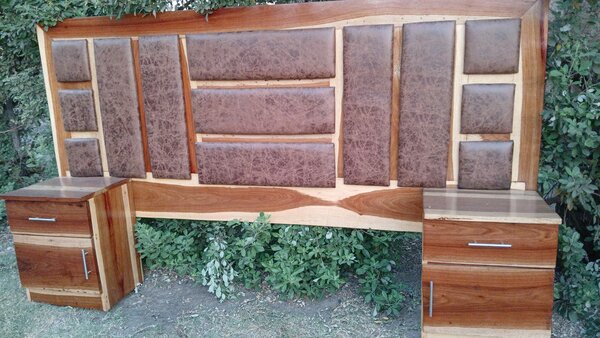 Brown quality headboard