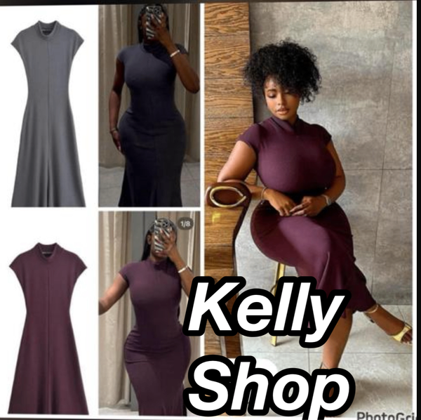 Robe Élégante en Tricot