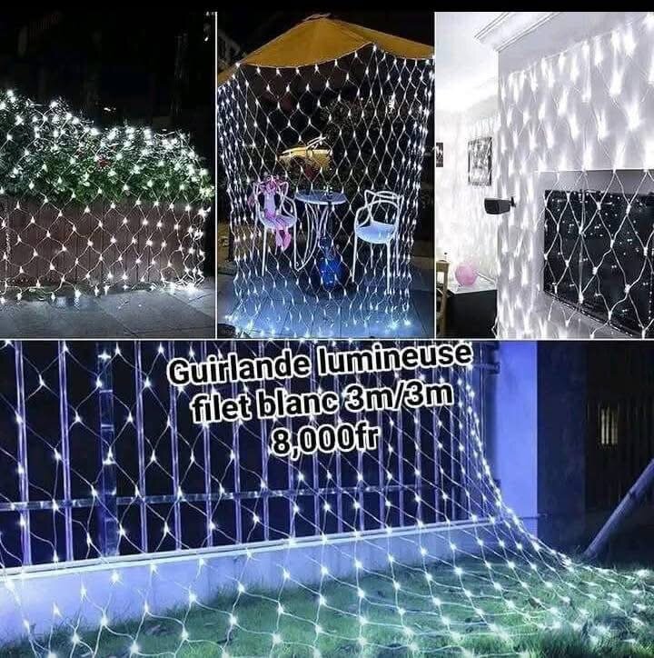 Guirlande lumineuse LED extérieur