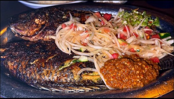 Poisson Braisé Épicé