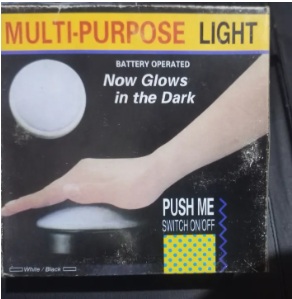 MULTI-PURPOSE LIGHT PUSH ME SWITCH ON/OFF