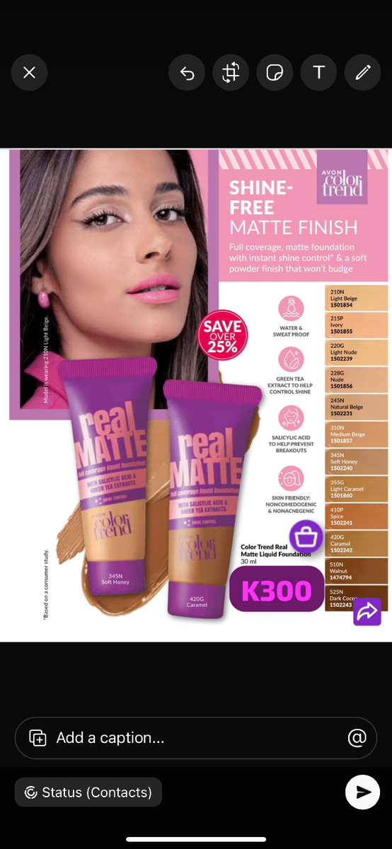 Color Trend Real Matte Liquid Foundation 30ml