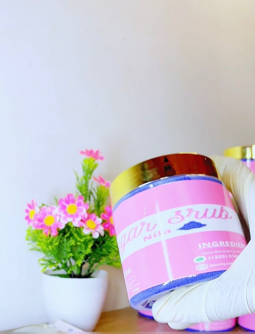 Gommage Sucre Exfoliant Bleu