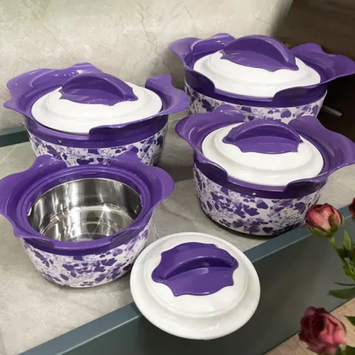 4 Pieces Thermal Insulated Cookware Set