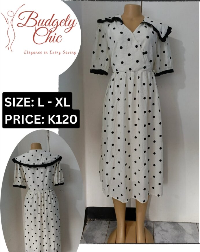 Chic women's dress color black size: l-xl