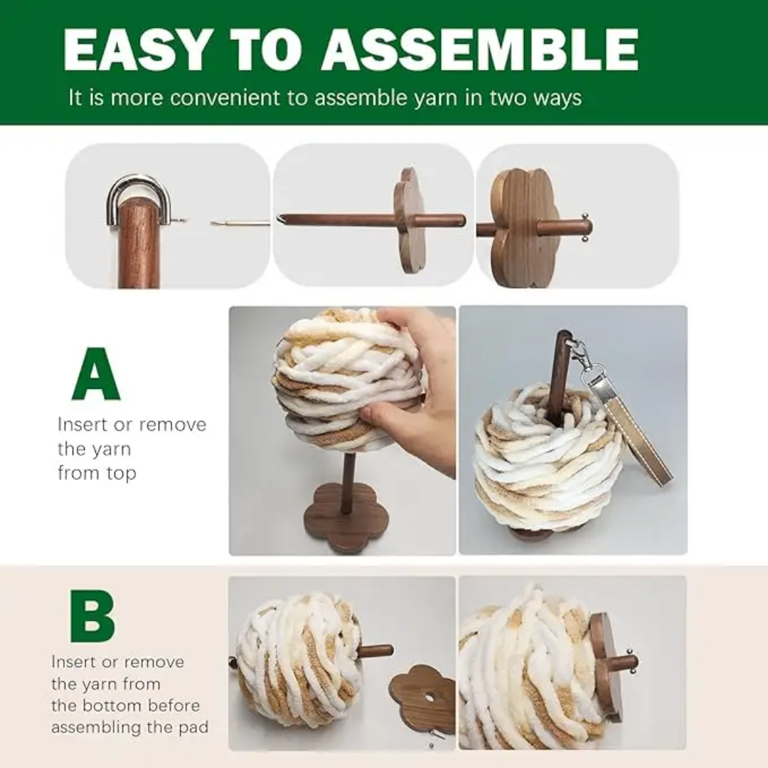 Support de Laine Portable