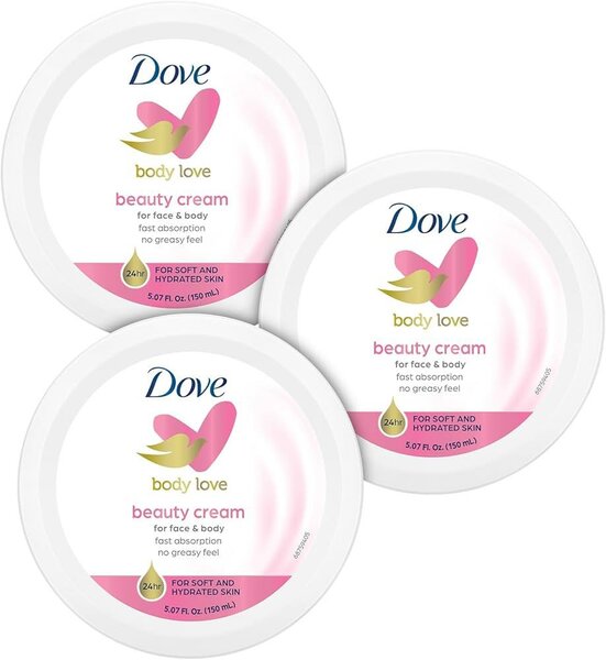 Dove body love beauty cream