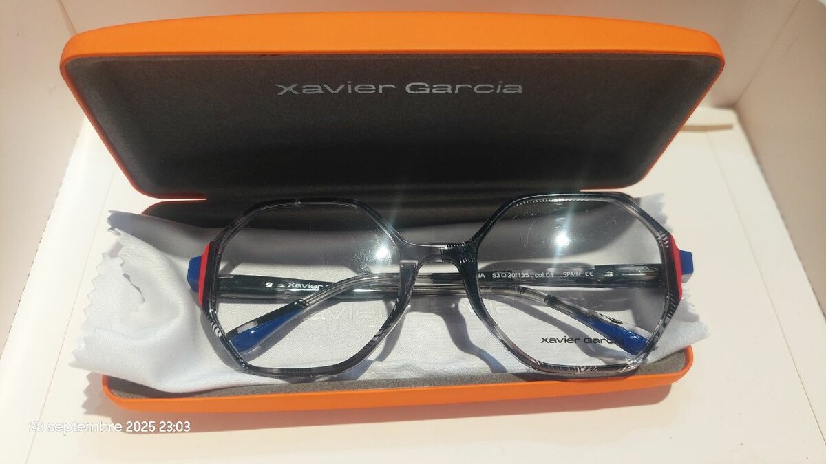 Lunettes Xavier Garcia Élégantes