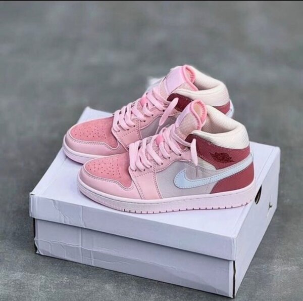 Baskets roses mode unisexe