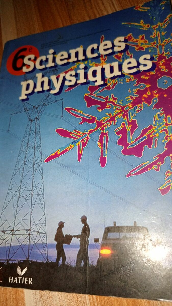 Livre Sciences Physiques 6ème