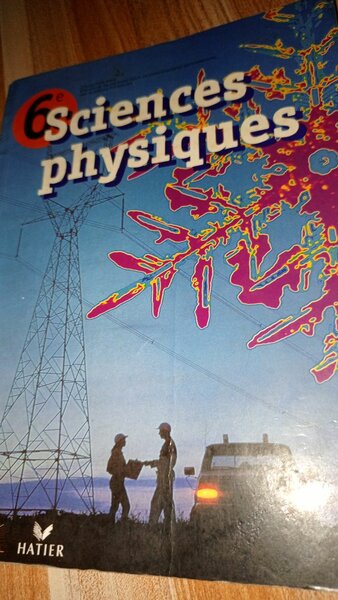 Livre Sciences Physiques 6ème