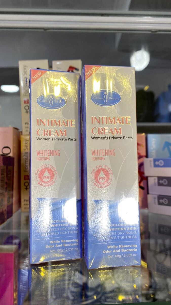 Отбеливающий крем для тела интимной зоны от пигментации