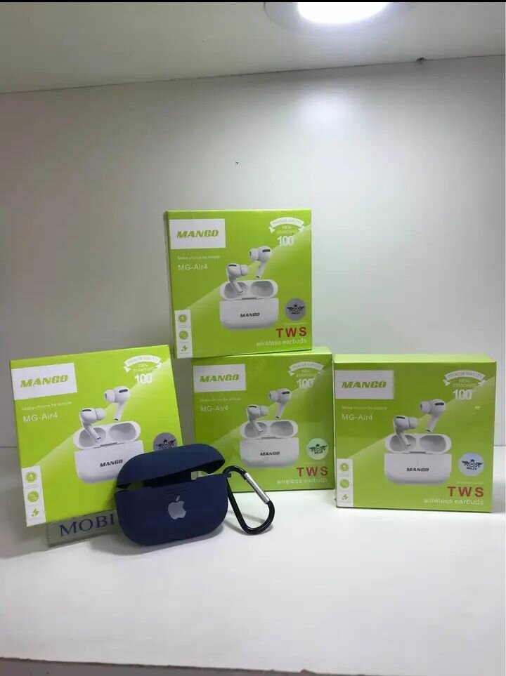ORIGINAL MANGO Airpods   Crystal clear sound  Comfortable,