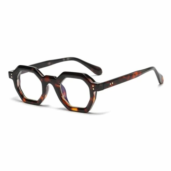 Lunettes Hexagonales Vintage