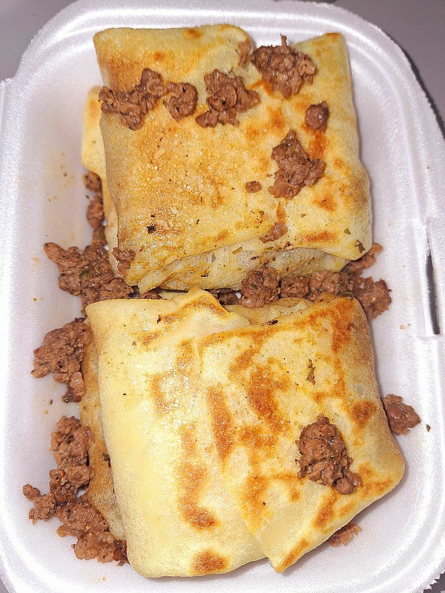 8 Crêpes farcies à la viande