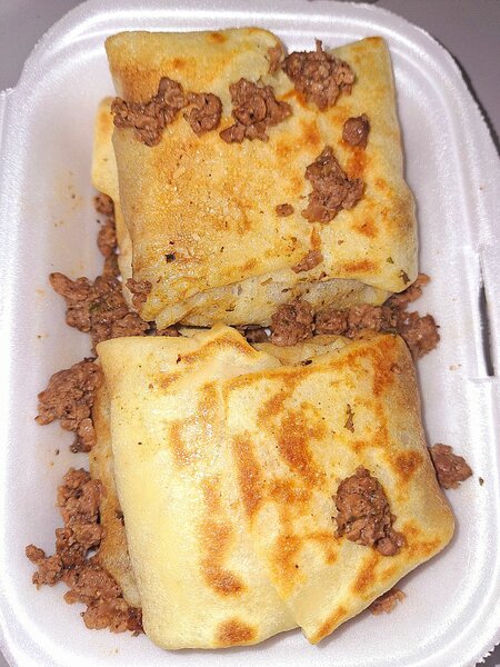 8 Crêpes farcies à la viande