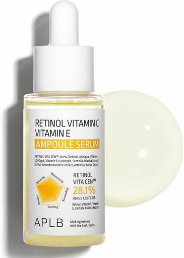 APLB Retinol Vitamin C & E Ampoule Serum (40ml)
