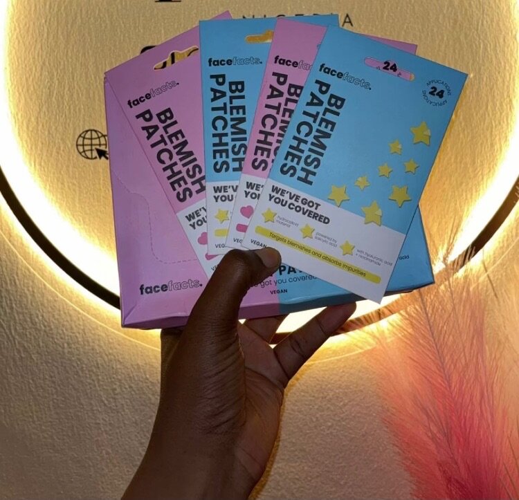 Patchs anti-imperfections étoiles