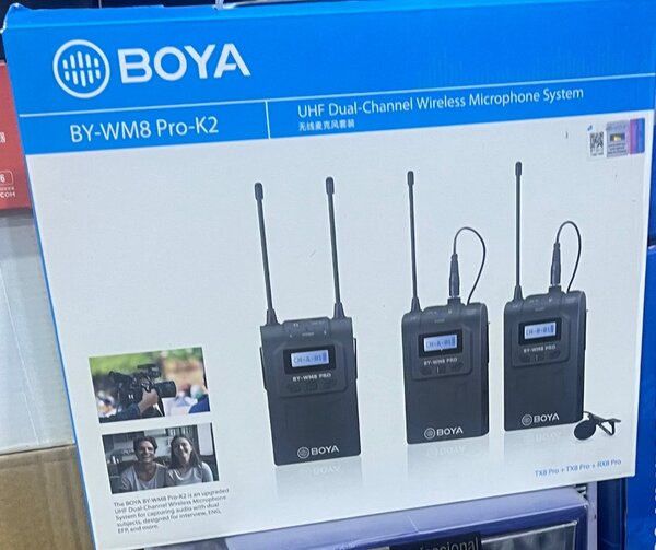 Microphones sans Fil BOYA BY-WM8