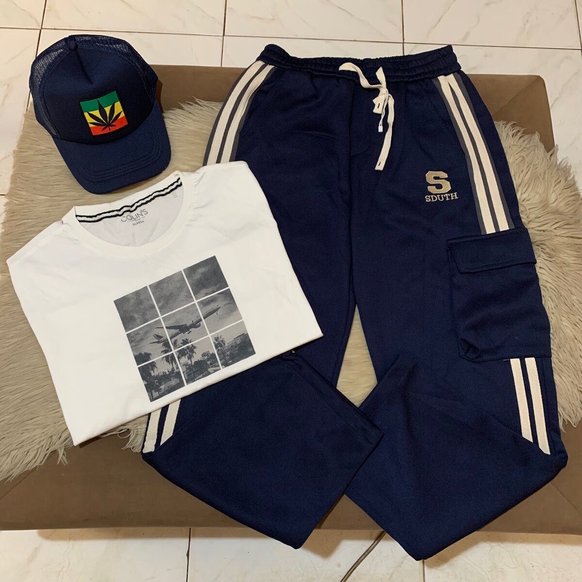 Echo Tshirt, cap and sweatpants trouser