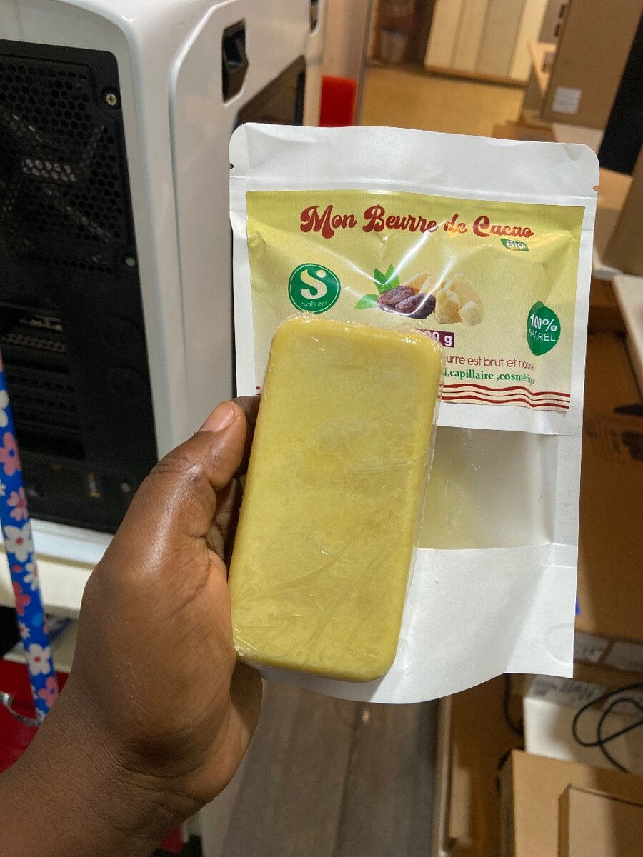 Beurre de cacao brut alimentaire