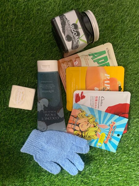 Lot de soins de beauté relaxant