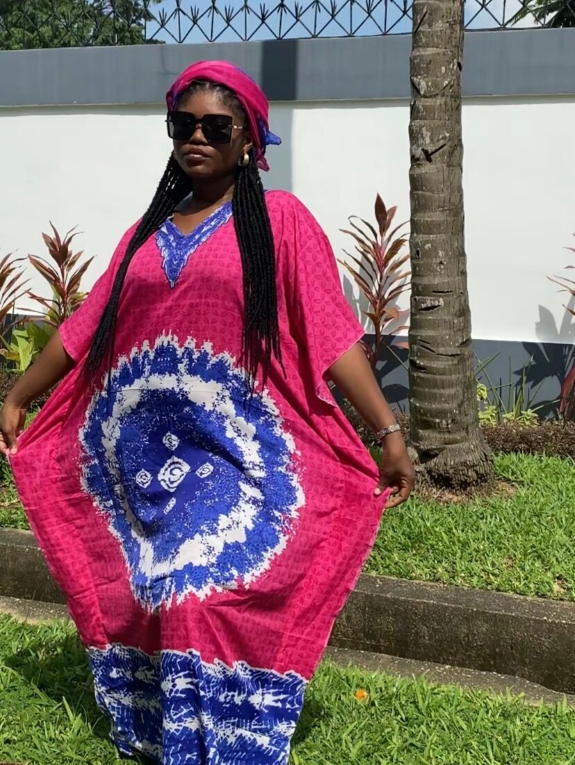 Robe Caftan Bohème Colorée