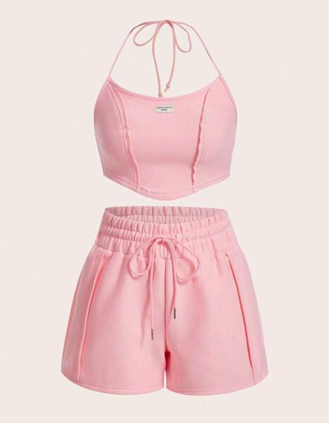 Ensemble de sport femme rose