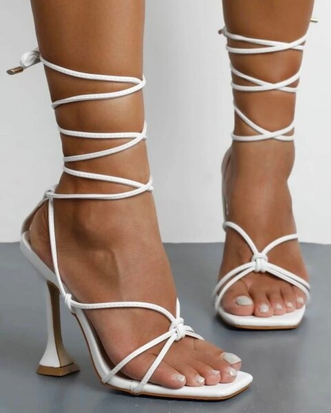 Ankle strap heels
