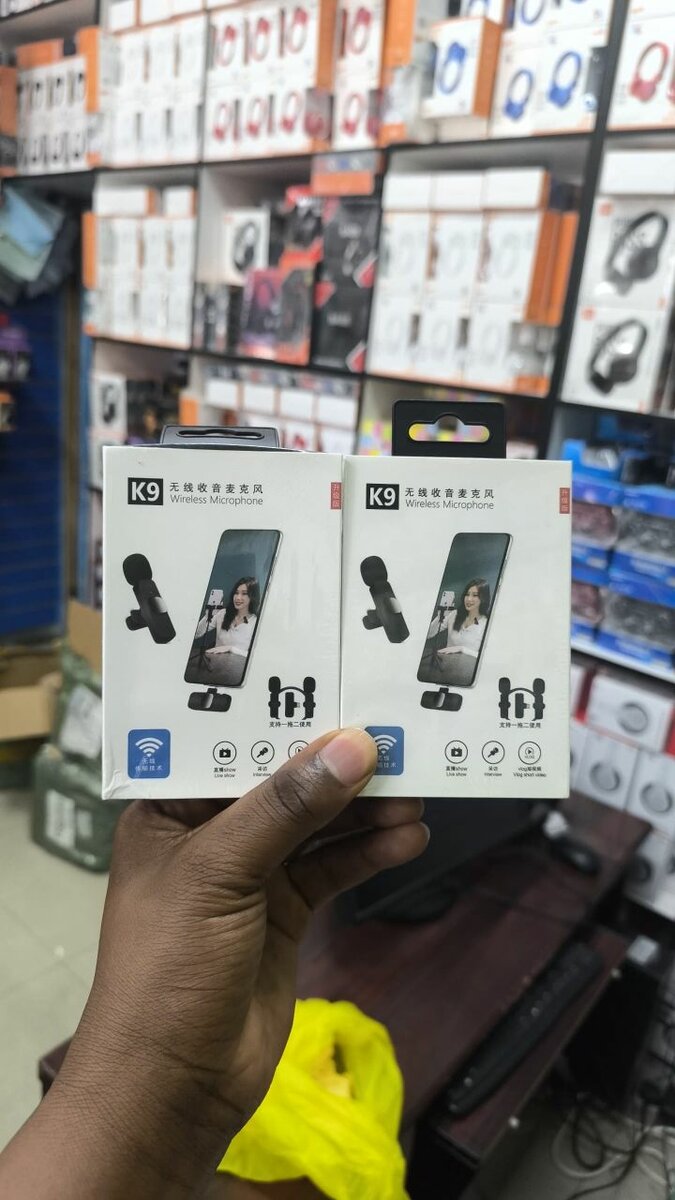 Wireless microphones