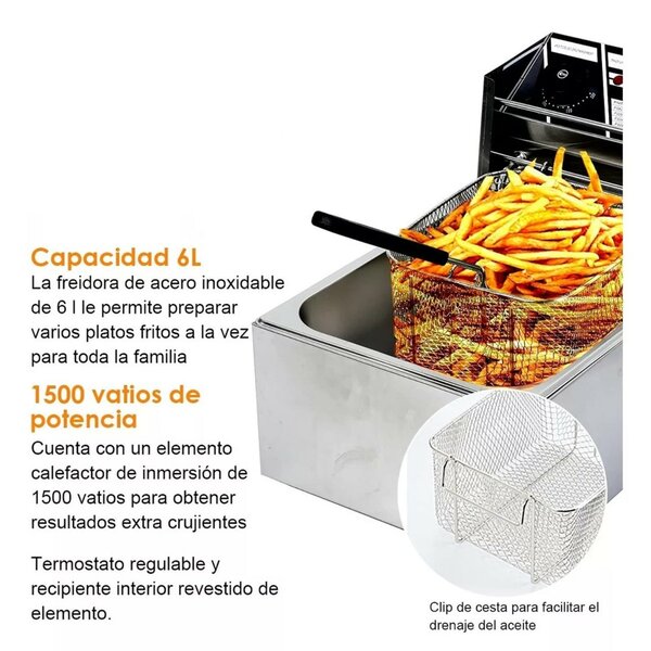 Friteuse électrique de table e