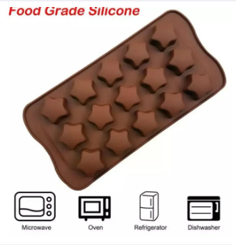 Silicone Chocolate Mould - Brown