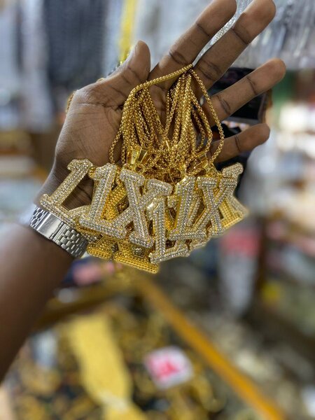 Collier Pendentif Doré Design