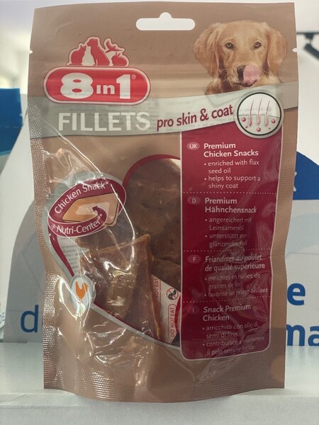 Friandises 8in1 spécial pelage