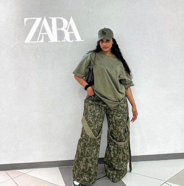 Ensemble pour femme en treillis