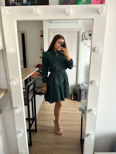 Теплое платье