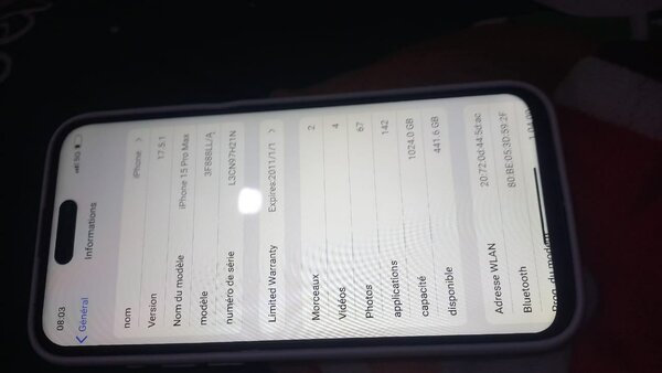 iPhone 15 pro max copie 1T