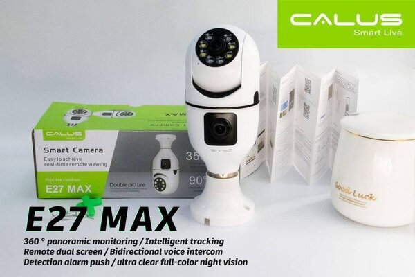 Caméra de sécurité E27 MAX