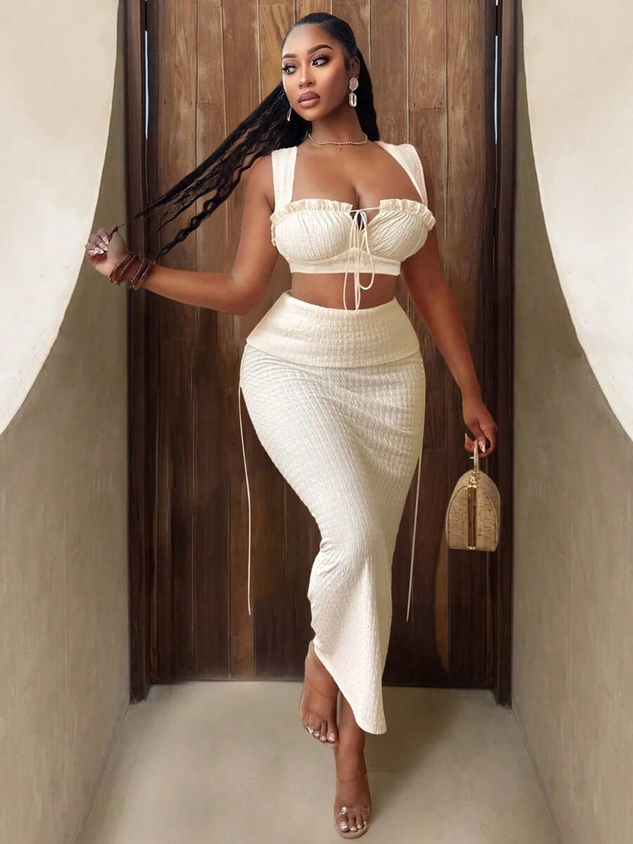 Ensemble chic à manches longues