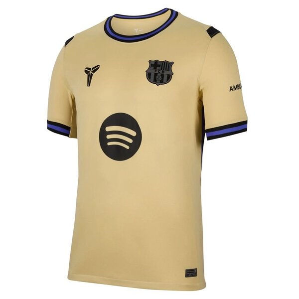 Maillot de football doré