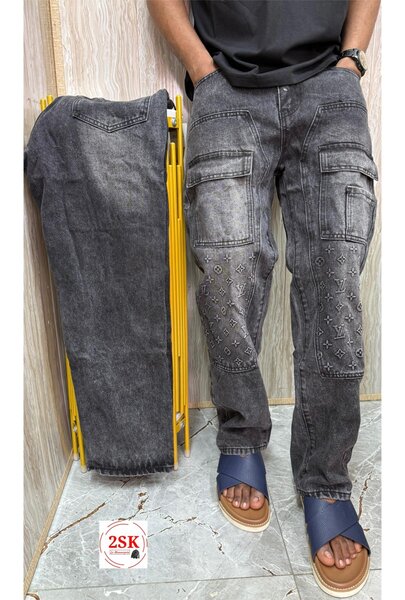 Long Jeans a gros bas