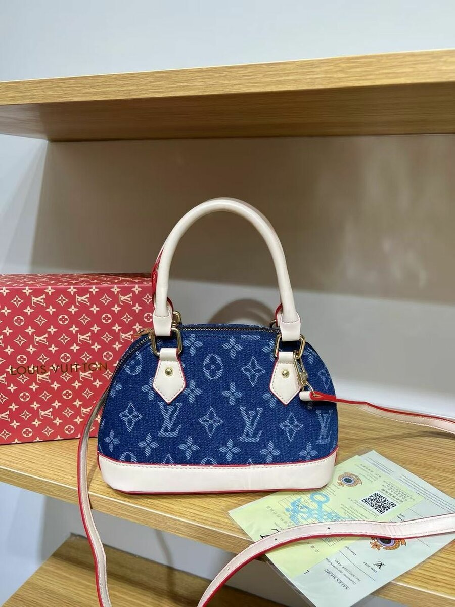 Sac à main en denim tendance