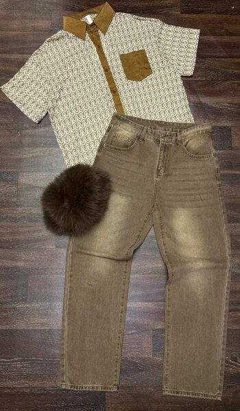 Ensemble chemise et pantalon homme